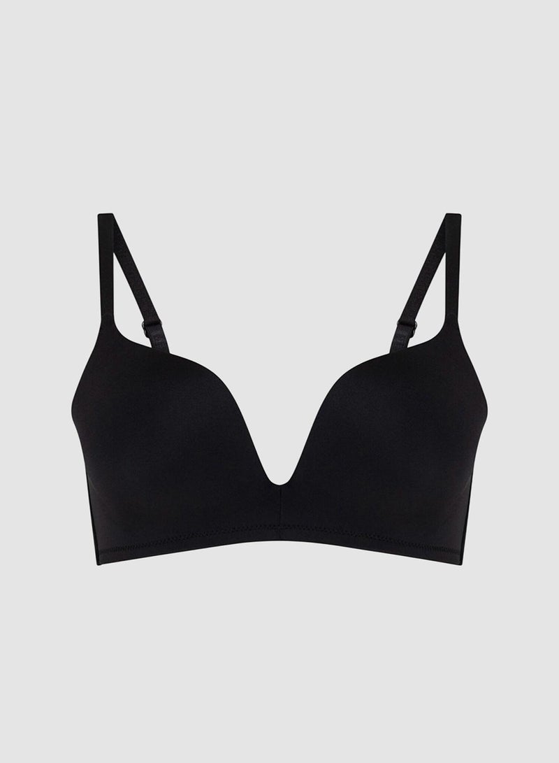 Penti Underwire Decollete Black Push Up Bra - Image 5