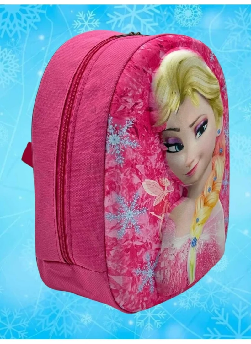 Tezzgelsin Girls Kindergarten Nursery 3D Embossed Eva Printed 2 6 Years Old Daily Backpack and School Bag