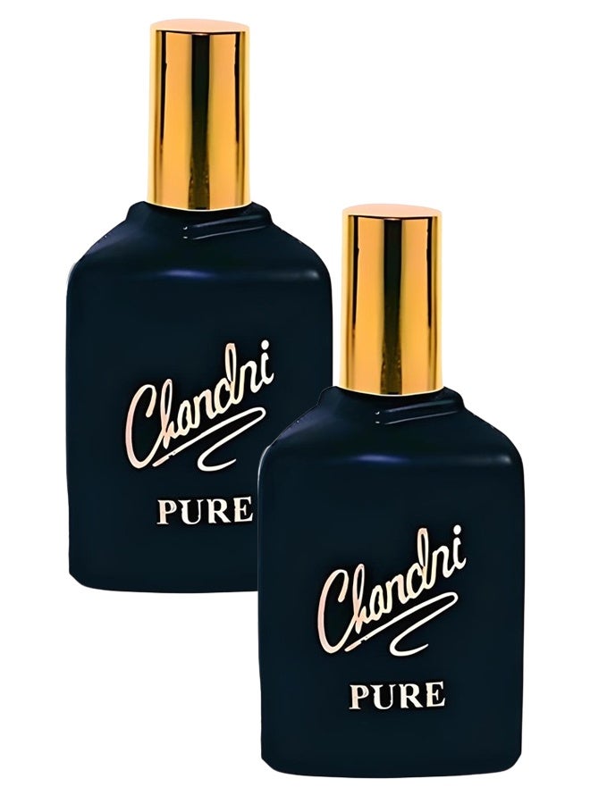 Ahsan 2 Pieces Chandni Pure Perfume For Men 100ml EDP - Image 1