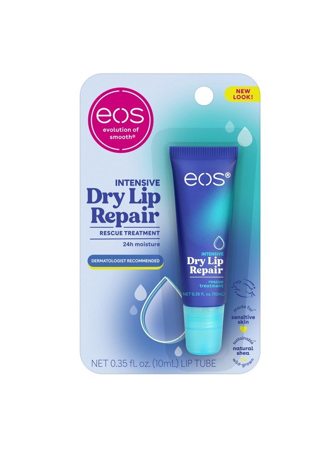 EOS The Hero Lip Repair Extra Dry Lip Treatment 24Hr Moisture Overnight Lip Treatment Natural Strawberry Extract 0.35 Fl Oz - Image 1
