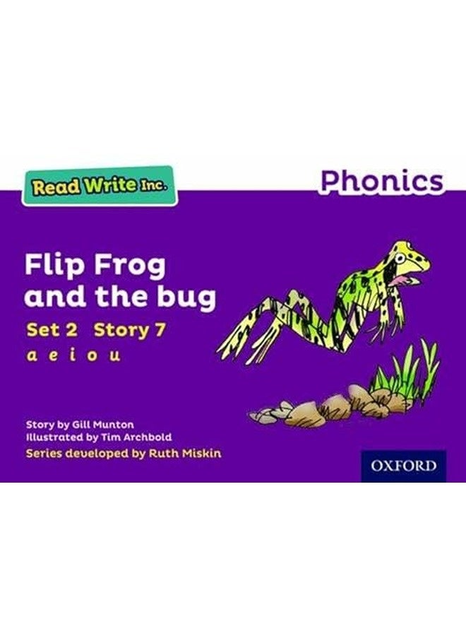 Read Write Inc. Phonics: Purple Set 2 Storybook 7 Flip Frog and the Bug 