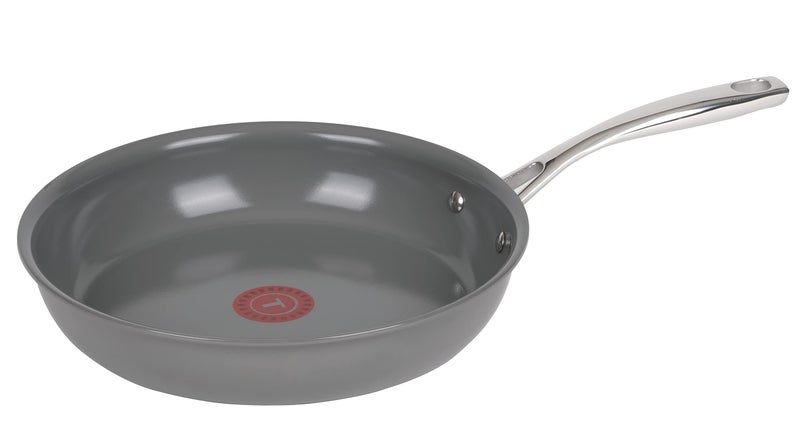 Tfal Ceramic Excellence Reserve Nonstick Fry Pan 12 Inch Induction Cookware Pots and Pans Dishwasher Safe
