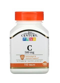 21st CENTURY Vitamin C 500 mg 110 Tablets  - Image 1