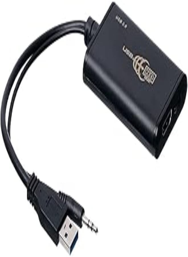 keendex Keendex 1829 usb 3.0 to hdmi converter - black 