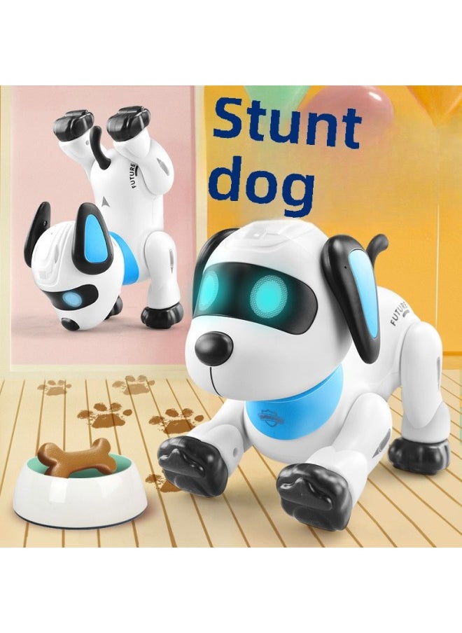 ماركة غير محددة - Le Neng K47 جهاز ذكي للتحكم عن بعد Chai Dog Stunt التعليم المبكر للكلاب الرقص برمجة استشعار اللمس للأطفال كلب كهربائي أليف اللون: K21 برمجة حيلة جرو - Image 1