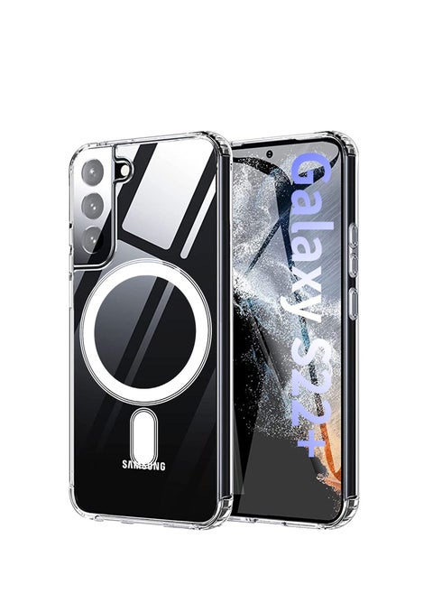 S22 Plus Case Clear Cover for Samsung Galaxy S22, with Support Magsafe Charger Charging Ultra-Thin Shockproof and Transparent Non-yellowing Case for S22 6.6 Inch (2022)