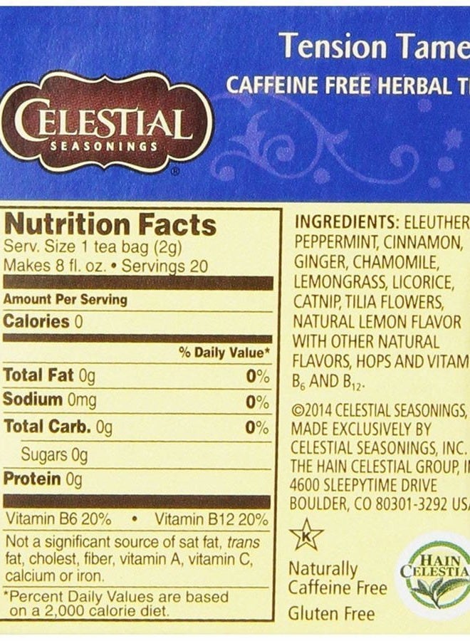 CELESTIAL SEASONINGS Tension Tamer Herb Tea - Image 2