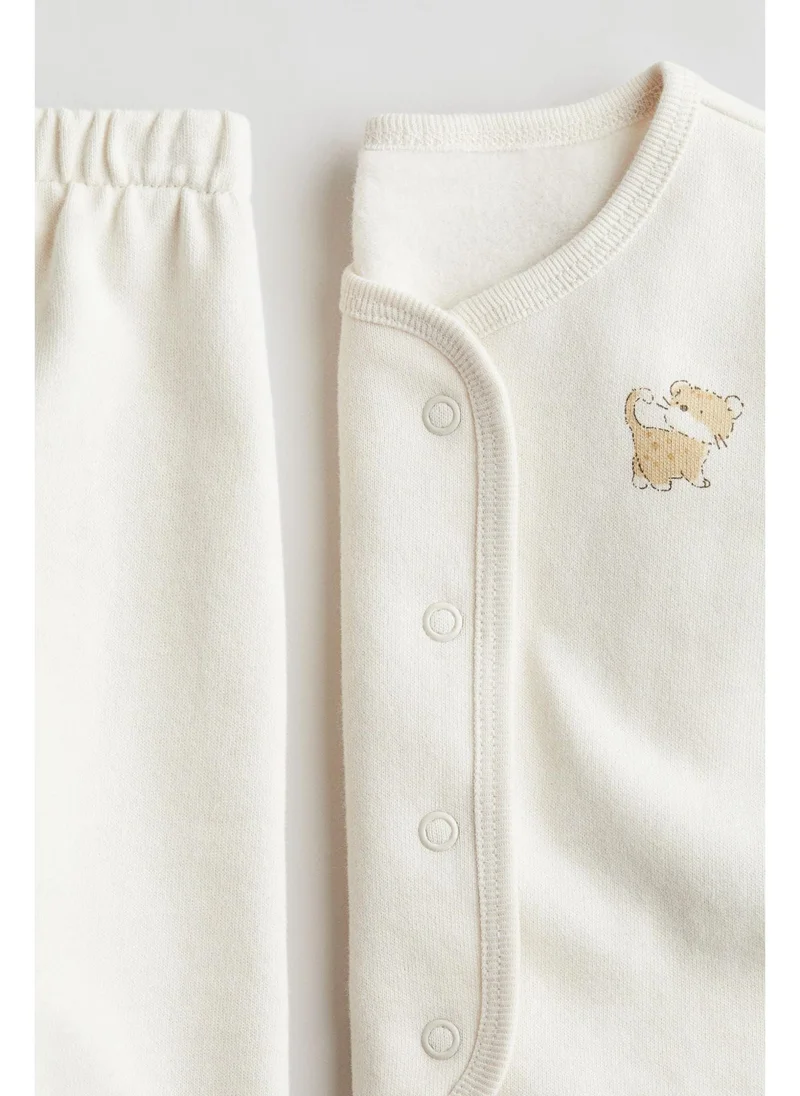 H&M 2-piece cardigan and joggers set