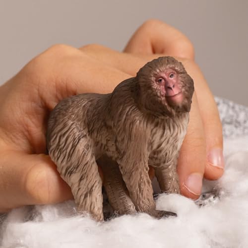 Schleich Wild Life Wild Animal Toy Japanese Macaque Figurine Kids and Toddlers Ages 3 - Image 3