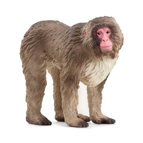 Schleich Wild Life Wild Animal Toy Japanese Macaque Figurine Kids and Toddlers Ages 3 - Image 1