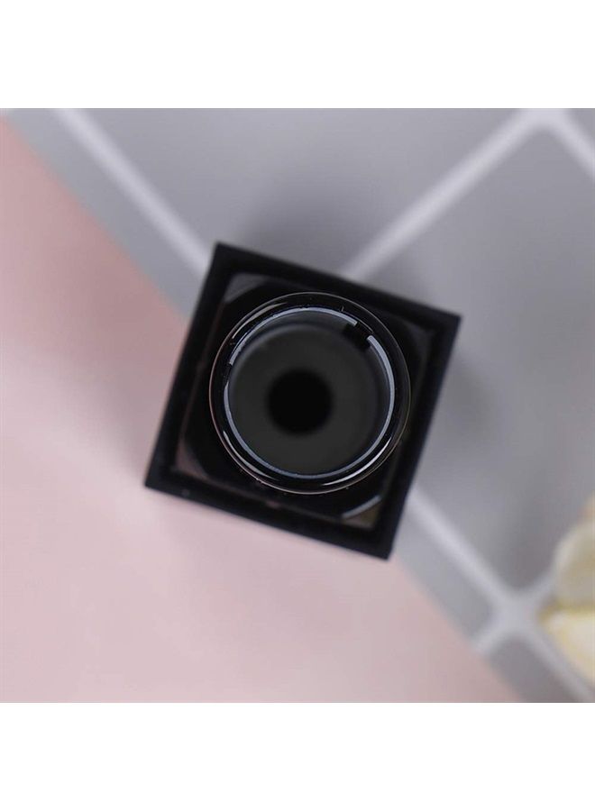 AKOAK Refillable Empty Lipstick Tube,12.1mm Creative and Lovely Handmade DIY Makeup Cosmetics Lip Balm Container,Pack of 2 (Hollow Black) - Image 3