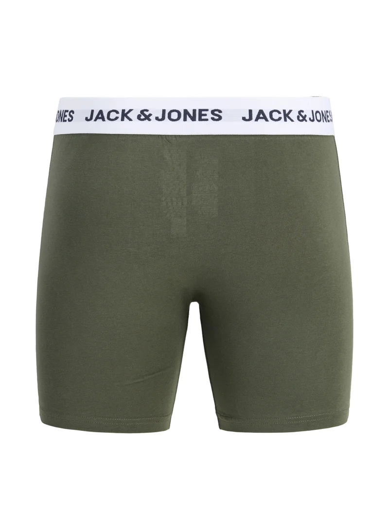 جاك اند جونز 3 Pack Logo Band Trunks
