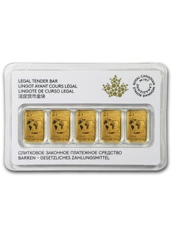 ABConcept Canada World Atlas Gold 5 x 1/10 oz Bar Set  - Image 1