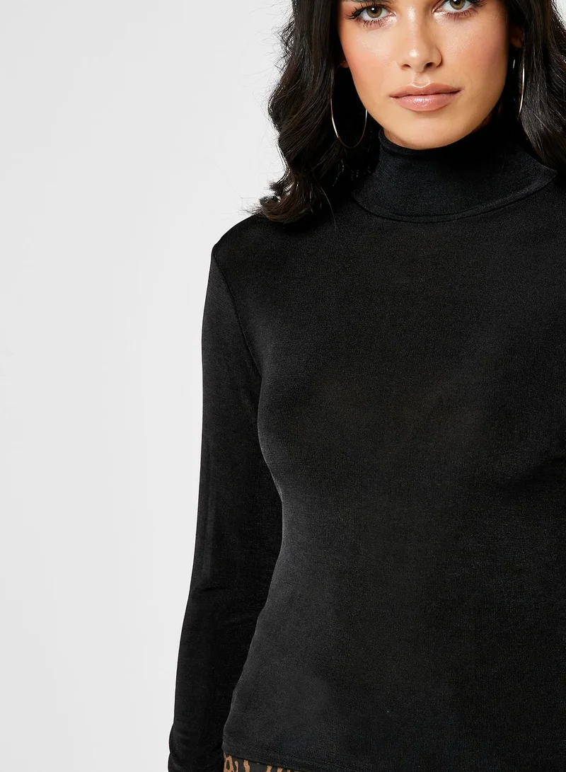 Ginger High Neck Top