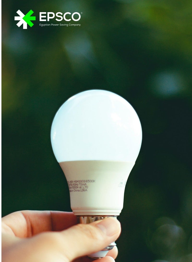 EPSCO Bulb 5 Watt - 500 Lumens - White - E27 - Image 5