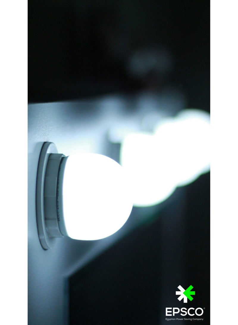 EPSCO Bulb 5 Watt - 500 Lumens - White - E27 - Image 2