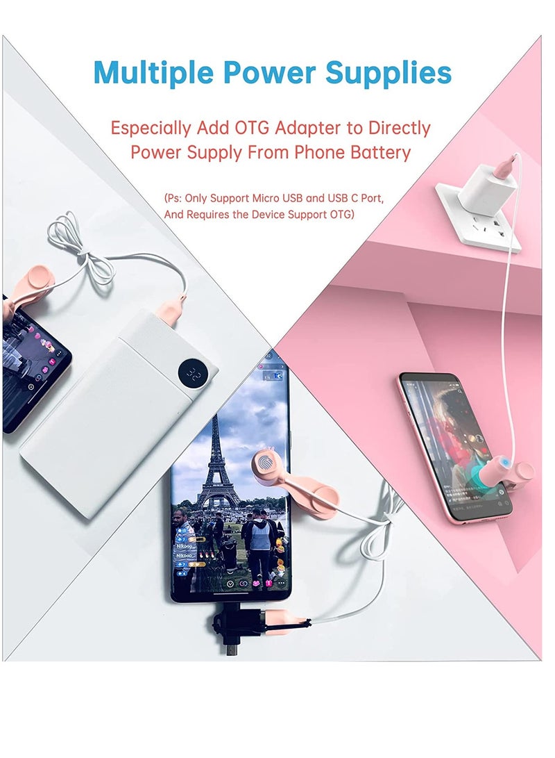 SYOSI Auto-clicker Device for Mobile Phone and Tablet Computer Screen Simulated Finger Clicking USB Simulator Gaming Shopping Giving a Like in Tiktok Lightning Deal Live Broadcasts (Pink)  - Image 3