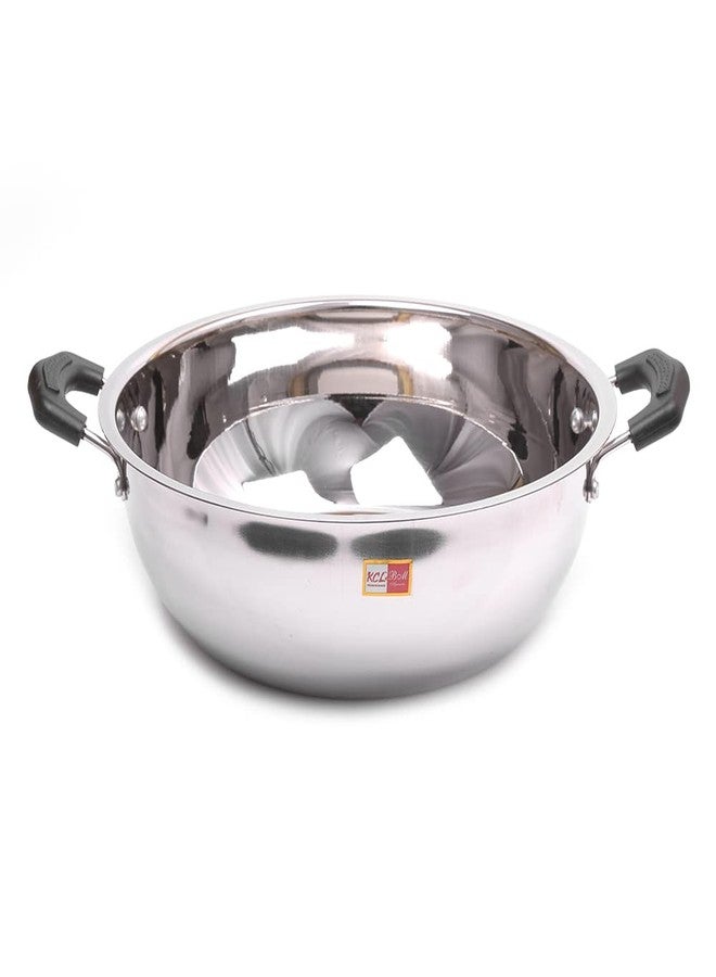 KCL Diva Stainless Steel Kadai for Cooking & Serving - 1 Unit - Capacity 1750 ML - Image 1