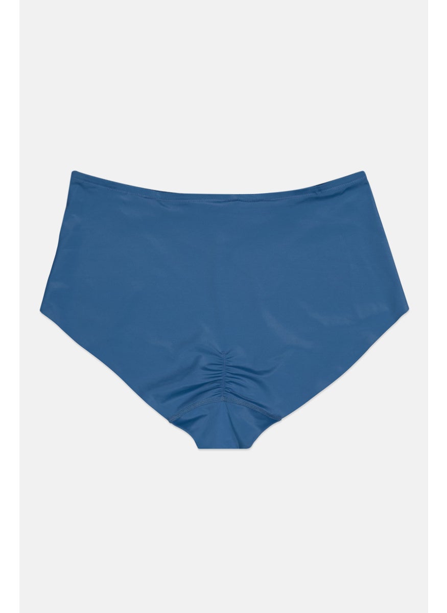 TRIUMPH - Women High Waist Plain Panty, Slate Blue - Image 1