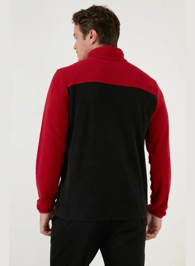 Buratti  Buratti Regular Fit Anti-Pilling Non-Pilling Standing Collar Winter Raised Polar Fleece Men's POLAR 5906016 for Men | Best Price UAE