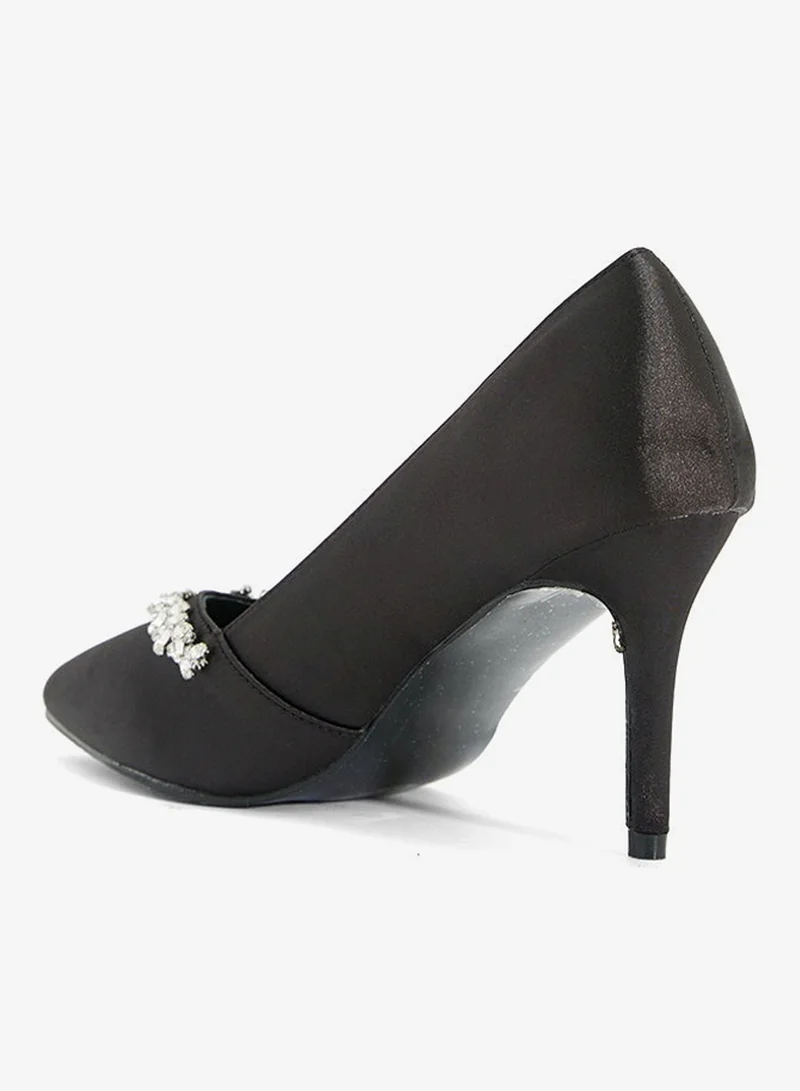 ELLA Diamante Heeled Pump