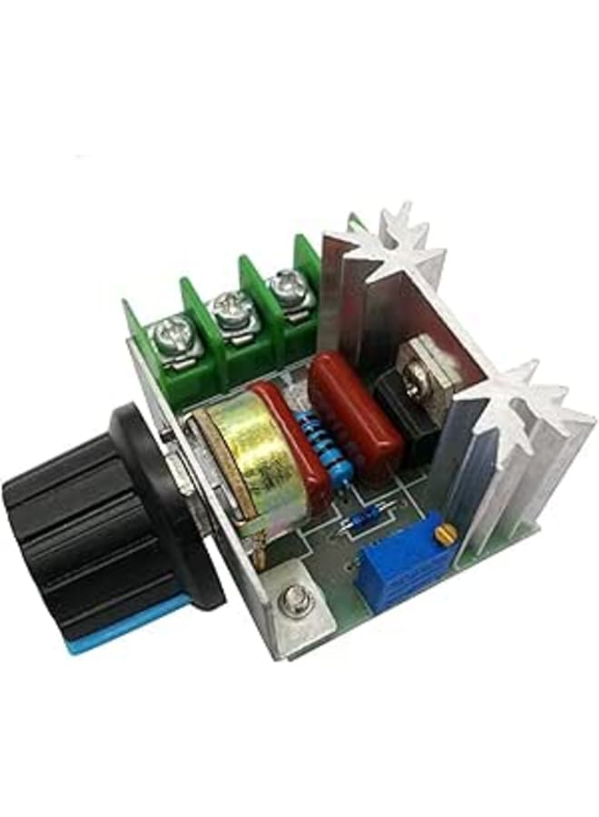 UNI-T AC Motor Speed Controller,2000W PWM Alternating Current Motor Speed Control Module Dimmer Governor50-220V Adjustable Voltage Adjuster