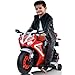 Kid Trax 6V Glow Electric Toddler Kids Motorcycle Toddler Bike IndoorOutdoor Toys Durable LED Headlights and Body Light Realistc Sounds Kids Ride On Toys Max Weight 65lbs Ages 3 RED - Image 4