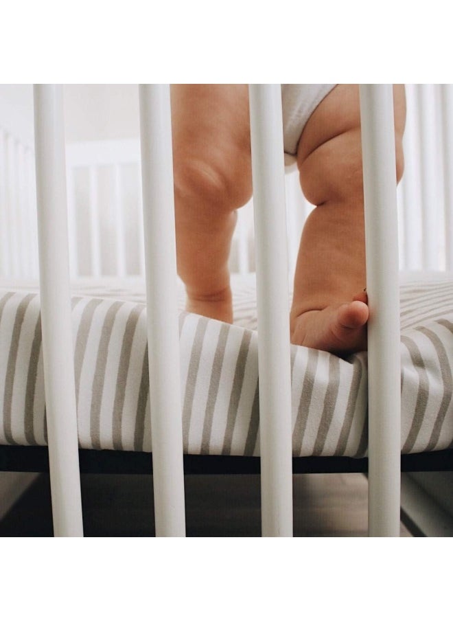 Ely's & Co. Ely's & Co. Patent Pending Waterproof Pack N Play | Mini Portable Crib Sheet with Mattress Pad Cover Protection  - Image 5