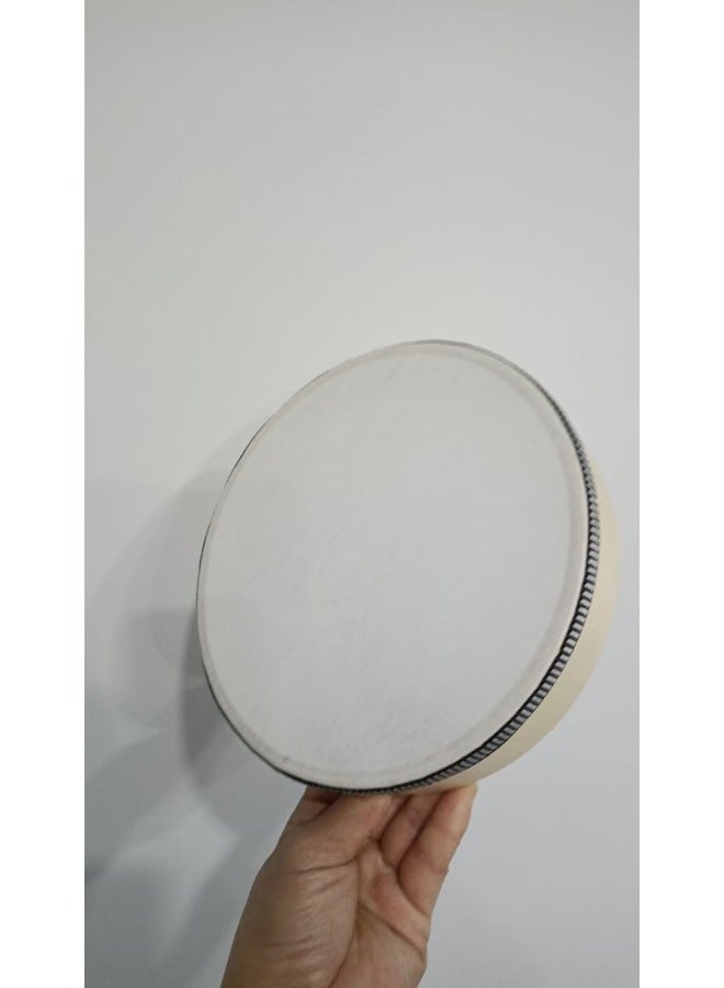 Orff Children's Percussion Toy Kindergarten Early Education Teaching Aids Bell Ring 467810 Inch Imitation Sheepskin Tambourine-Color:8inch Tambourine  - Image 1