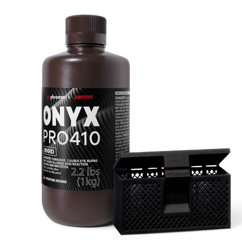 phrozen Onyx Rigid Pro410 3D Printing Resin, Strong & Tough, Ideal for Tabletop Gaming and Prosumer DIY Makers, Made in USA (1KG) - Image 1