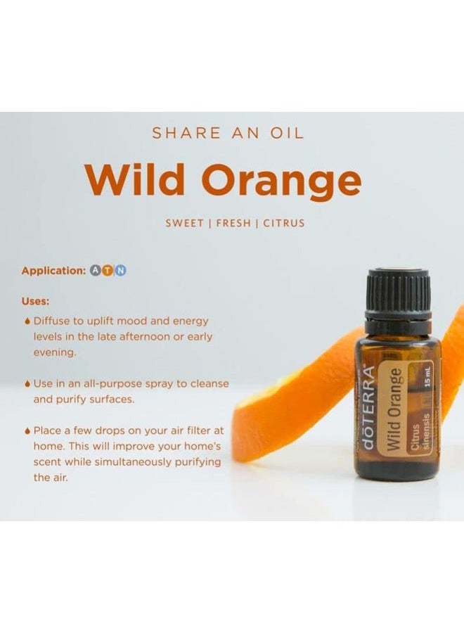 DoTerra Wild Orange Essential Oil - 15 mL, Pack of 1 - Image 4
