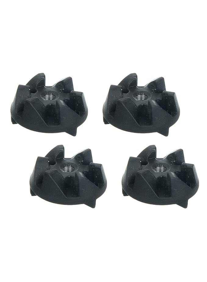 AJS spares قطع غيار AJS - وصلات مطاطية لأوعية خلاطات "باناسونيك/ناشيونال باناسونيك" | قطع غيار خلاطات (4 وحدات) (أسود)، 10 واط - Image 1