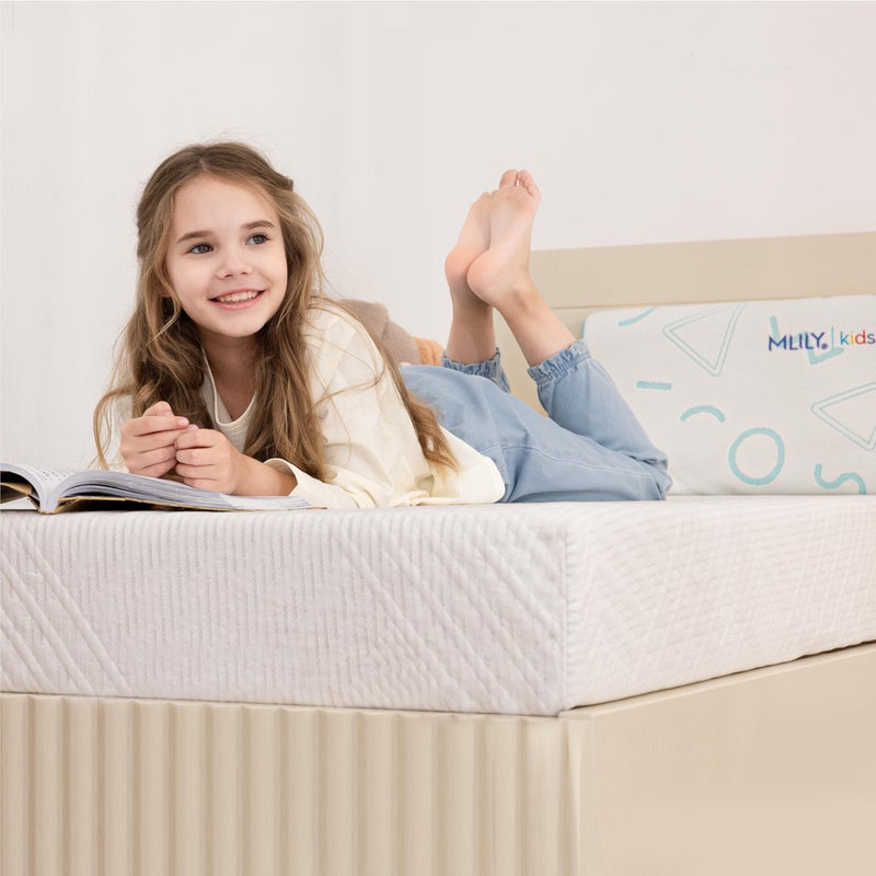 MLILY Twin Mattress in a Box, 6 inch Mattresses for Kids Bed Single Size Daybed Individual Bunk, Memory Foam Medium Firm - Image 2