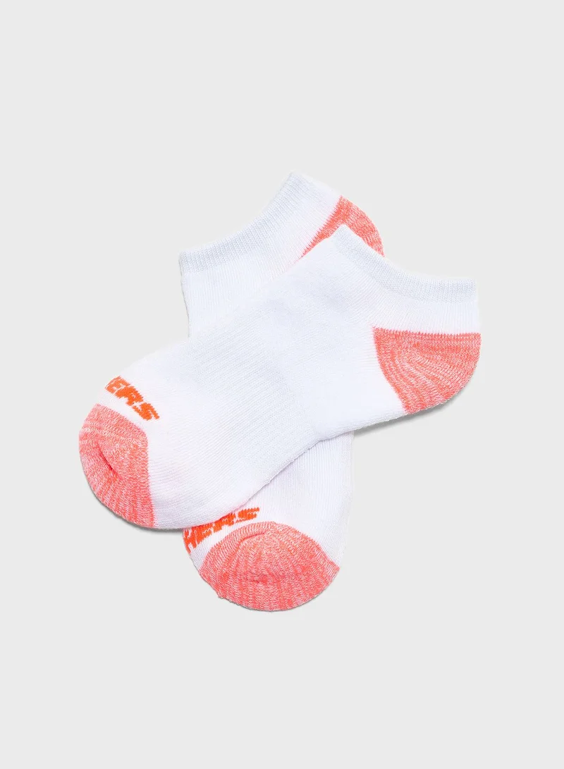 SKECHERS Kids 6 Pack No Show Socks