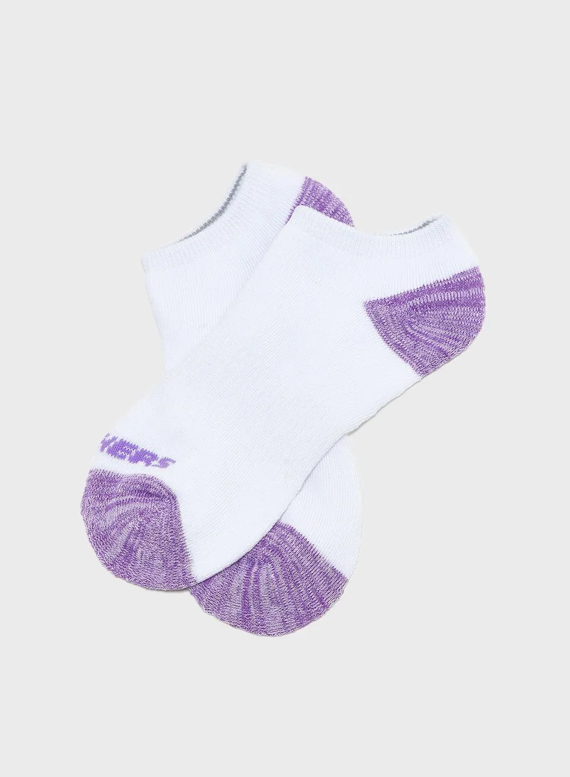 SKECHERS Kids 6 Pack No Show Socks