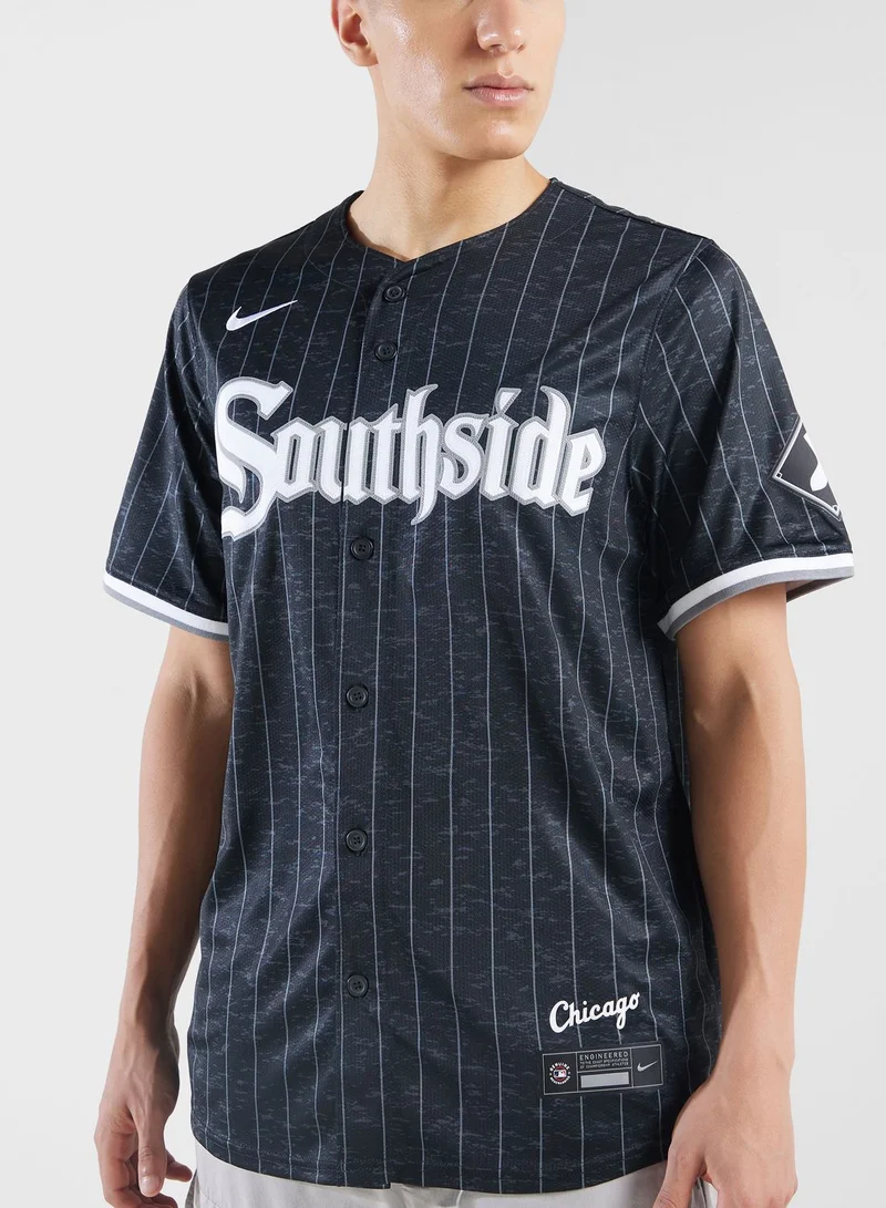 Nike Mlb Chicago Bulls White Sox Jersey