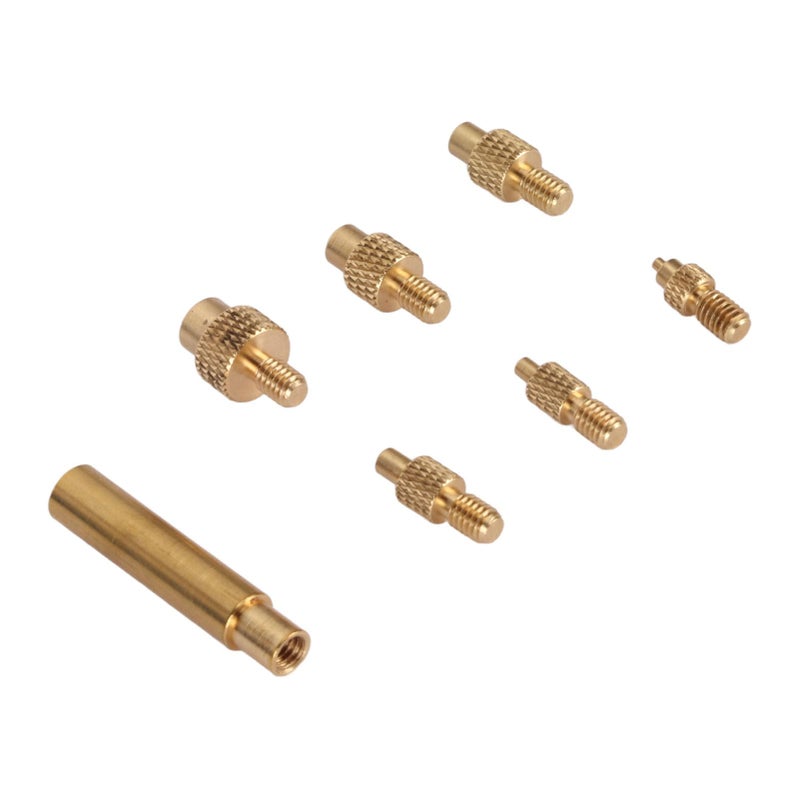 Brass M8 Universal Soldering Tips for 3D Printer Heat Set Inserts Easy Thread Replacement - Image 3
