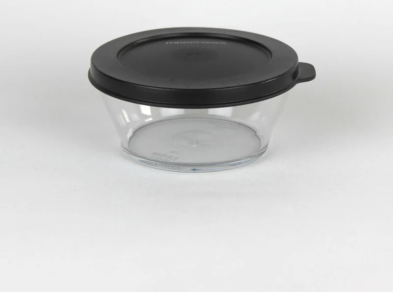 Tupperware 290 ml Black Single Royal Service