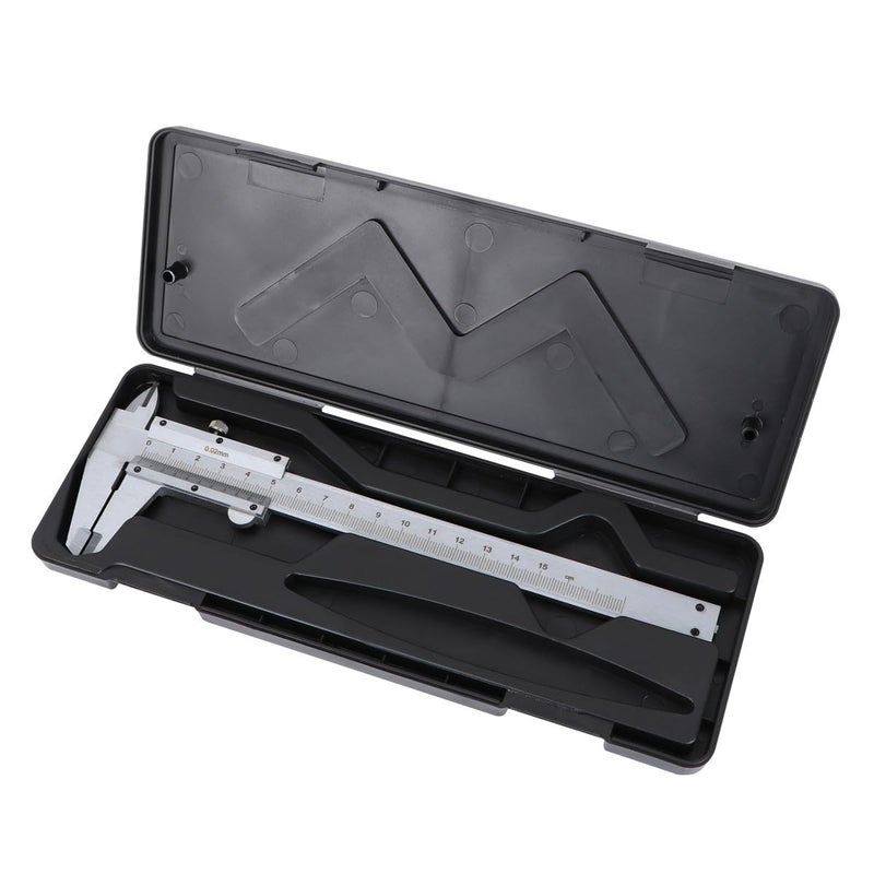 فرجار الفولاذ الكربوني 0-150 ملم أداة القياس الدقيق للورشة - Image 1