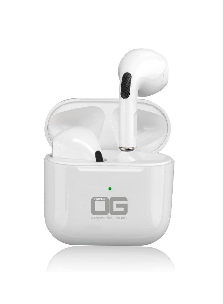 Triple OG TOG Air 3 Active Noise Cancelling And True Wireless White - Image 4