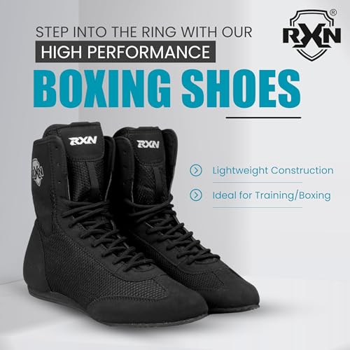 RXN Boxing Shoes (Red, Numeric_10) - Image 5