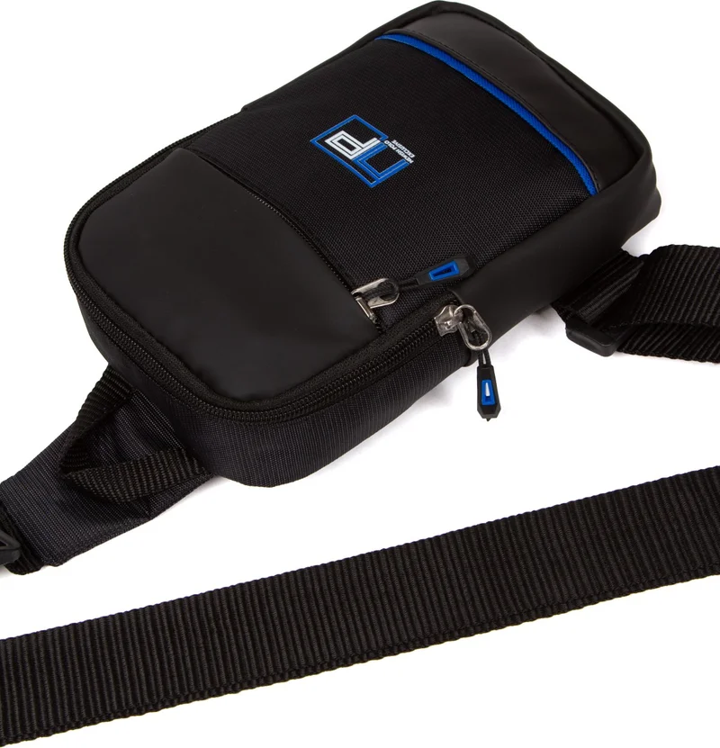 Avca Av A Dos Impertex Fabric Waist Cross Shoulder Bag with Phone Compartment Chest Travel Daily Bodybag
