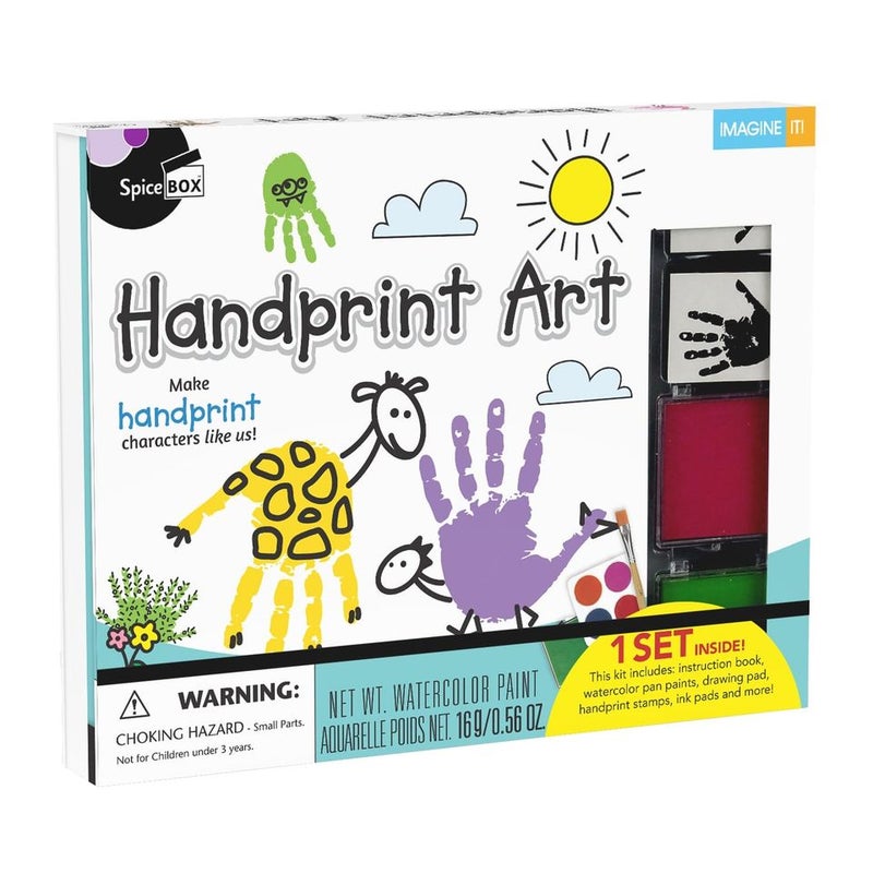 SPICE BOX Ii Handprint Art 8691