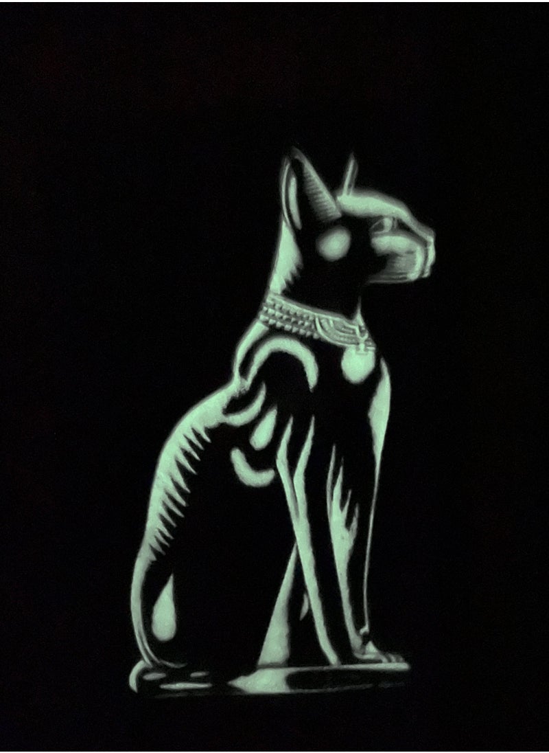 Generic Illuminated Pharaonic ca papyrus, size 40x60cm blue  - Image 2