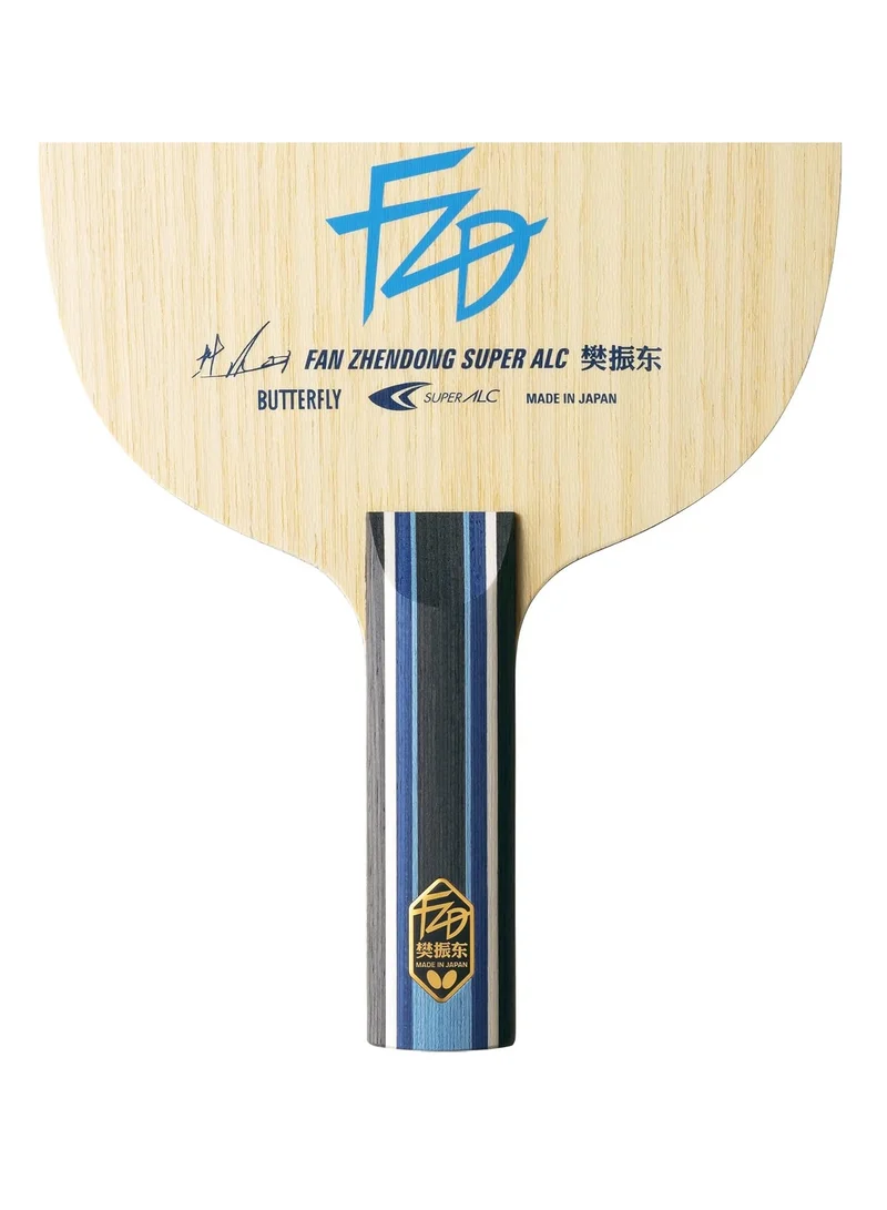باترفلاي مضرب تنس طاولة Zhendong Super ALC من Butterfly بمقبض ST احترافي صنع في اليابان