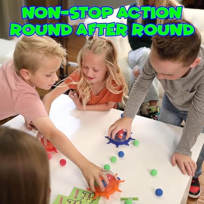 Funwares Colorful Squid Squish: Dynamic Floor Game for Kids, Boosts Kids' Learning and Coordination, Counting and Number Game, Active Play, and Quick Thinking, 2-4 Players, Ages 4-8. - Image 4