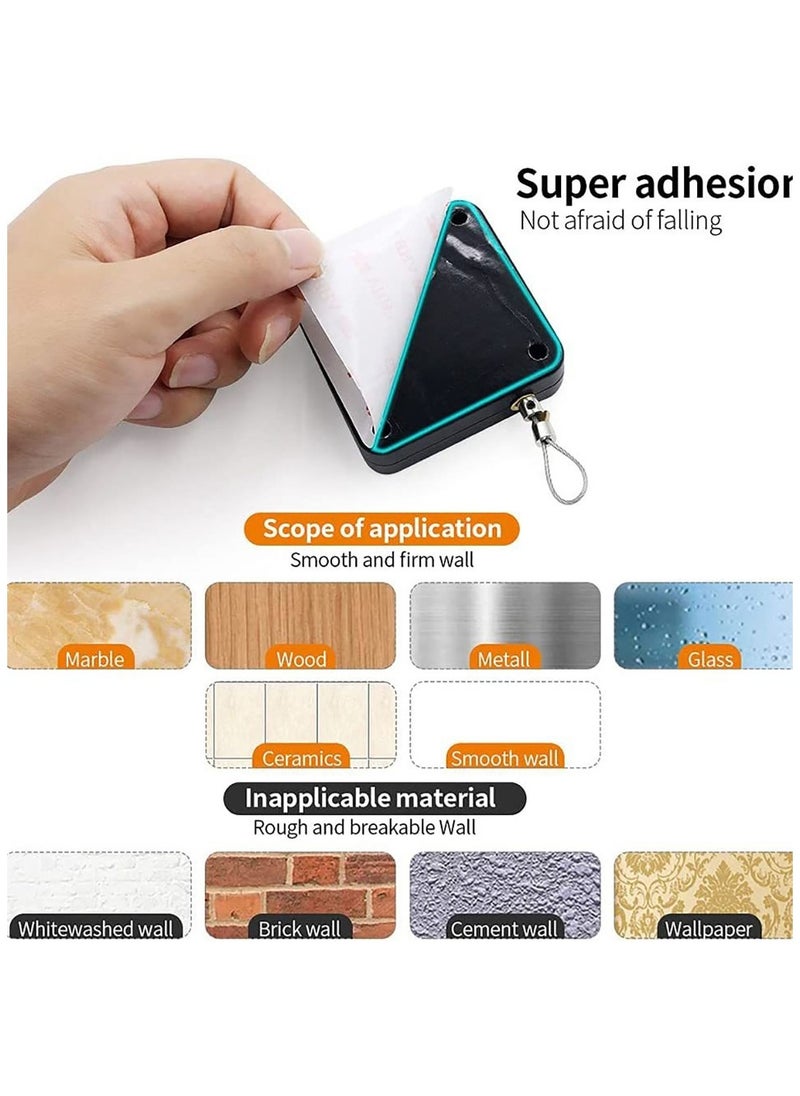 ToolHouse - Punch Free Automatic Sensor Door Closer Automatic Door Closer with Pull Cord 1200g Pull Multifunctional Function Auto Door Closer - Image 1