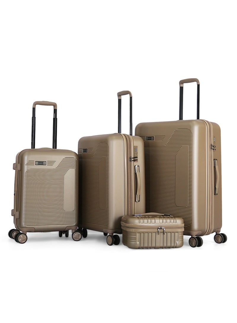 Hardside Luggage Trolley Bag 4 Pcs Set - Image 1