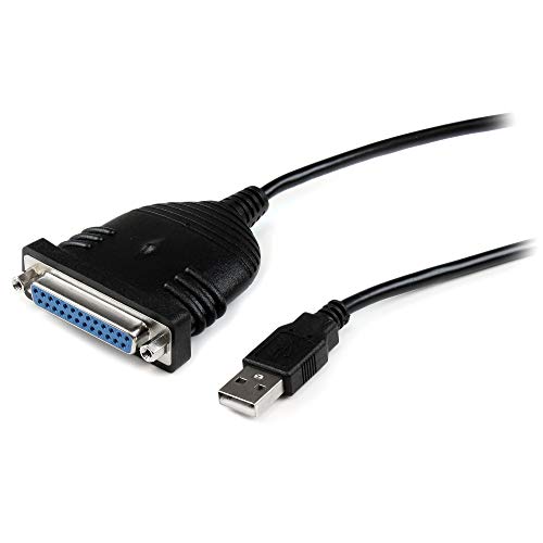 StarTech.com 6 ft / 2m USB to DB25 Parallel Printer Adapter Cable - 2 Meter USB to IEEE-1284 Printer Cable - USB A to DB25 M/F (ICUSB1284D25) - Image 3