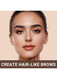 iMethod Eyebrow Pen - Eyebrow Pencil With Micro 4-Fork Tip, Microblading Eyebrow Pen For Natural Hair-Like Brows, Long-Lasting Eye Brow Pencils For Women, Smudge-Proof, Dark Brown  - Image 2